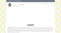 Desktop Screenshot of millcreekdentalwa.com